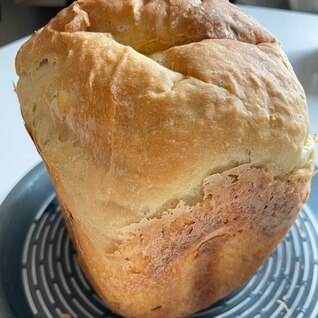 HBノンバターで豆腐とさつまいもの食パン